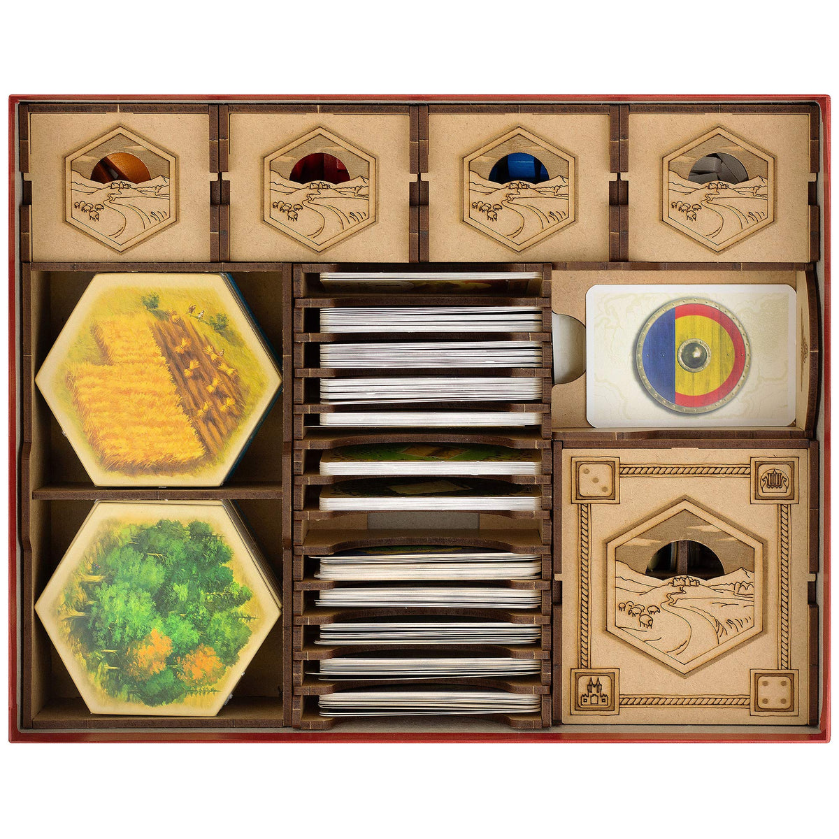 TowerRex Organizer for Catan, Board Game Storage - Image 1