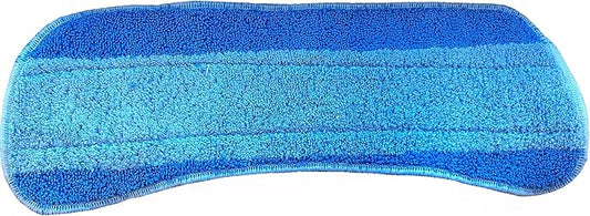 Quick Shine Spray Mop Refill Pad 15"W x 5.5"D | Washable & Reusable | Dual Action Scrubbing Strips for Thorough Cleaning | Highly Absorbent Microfiber | Use w/Quick Shine Multi-Surface Spray Mop