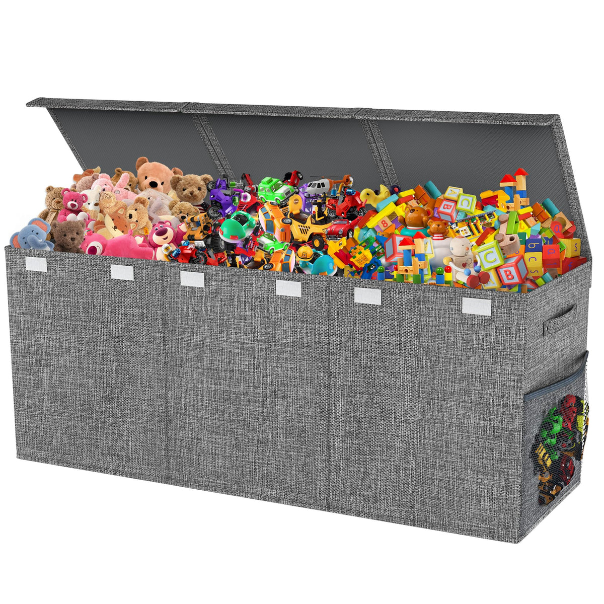 Extra Large Toy Box with Lids, Large Storage Chest Organizer - Image 1