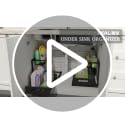 REALINN Under Sink Organizer, L-Shaped 2 Tier Pull Out Cabinet - Image 8