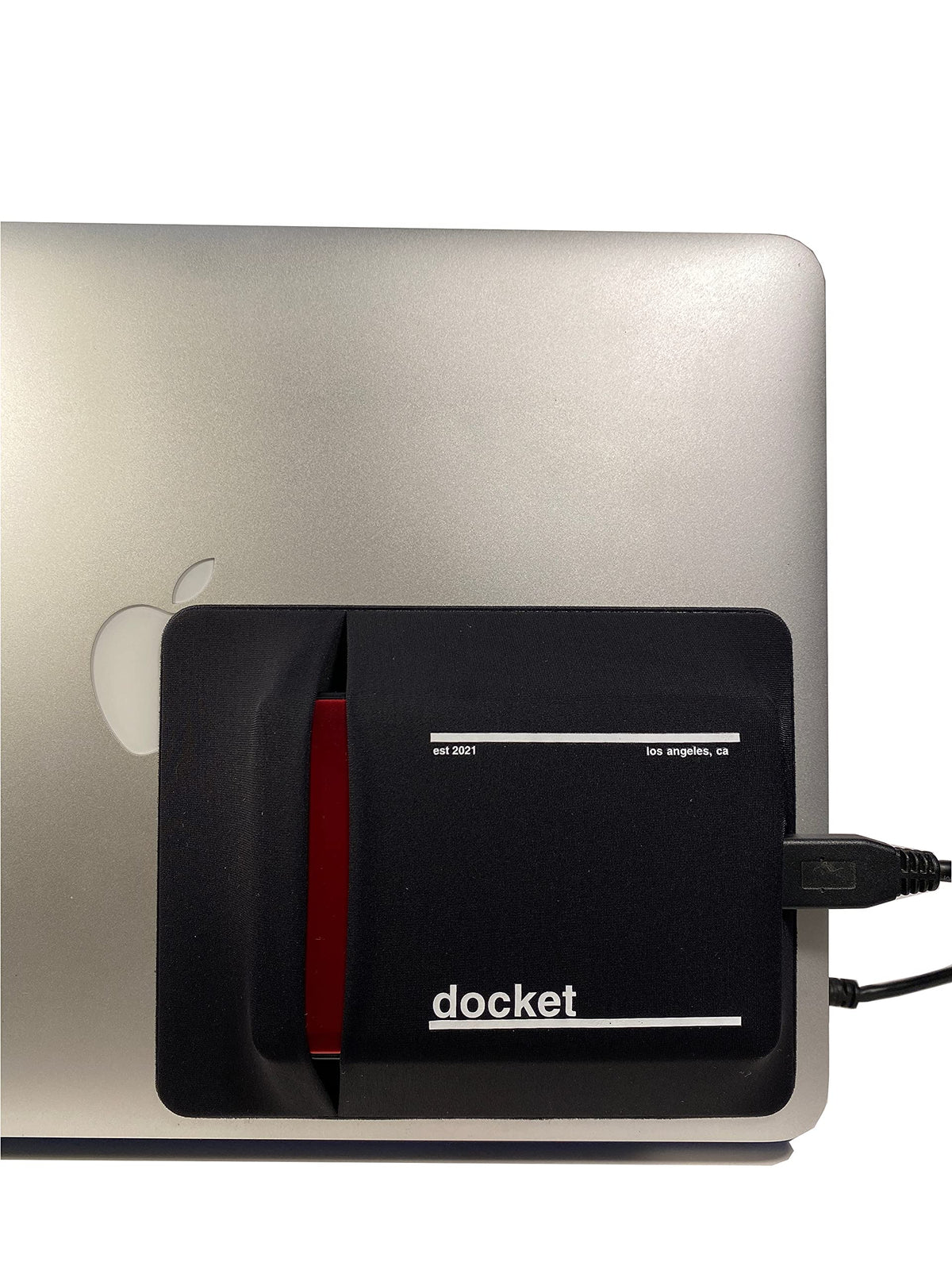 External Hard Drive Holder for Laptop - Closed Pocket Design - Image 1
