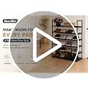 Hsscblet 6 Tiers Metal Shoe Rack,Adjustable Shoe Shelf Storage - Image 8