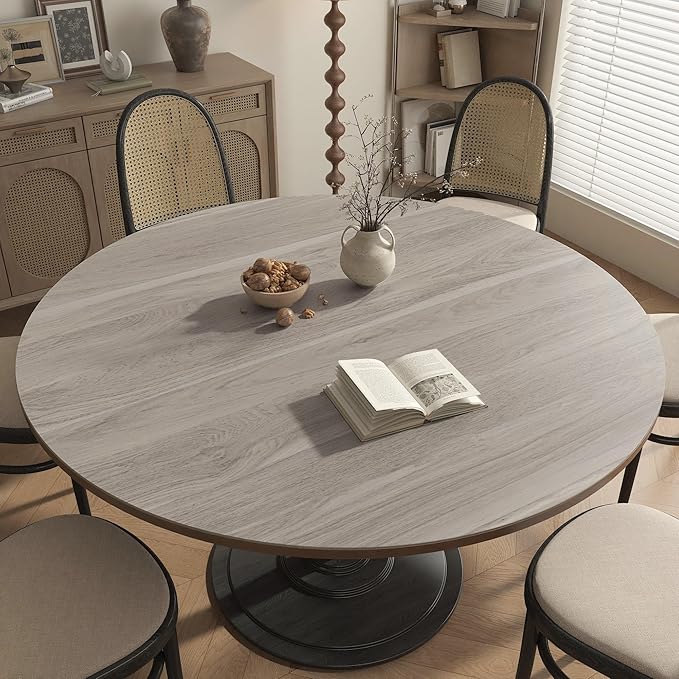 Light Wood Contact Paper Oak Contact Paper for Countertops Grey Faux Wood Wallpaper Peel and Stick Cabinet Covering 16"×197" Wood Countertop Covers Vintage Wood Grain Vinyl Wrap Wall Paper Sticker