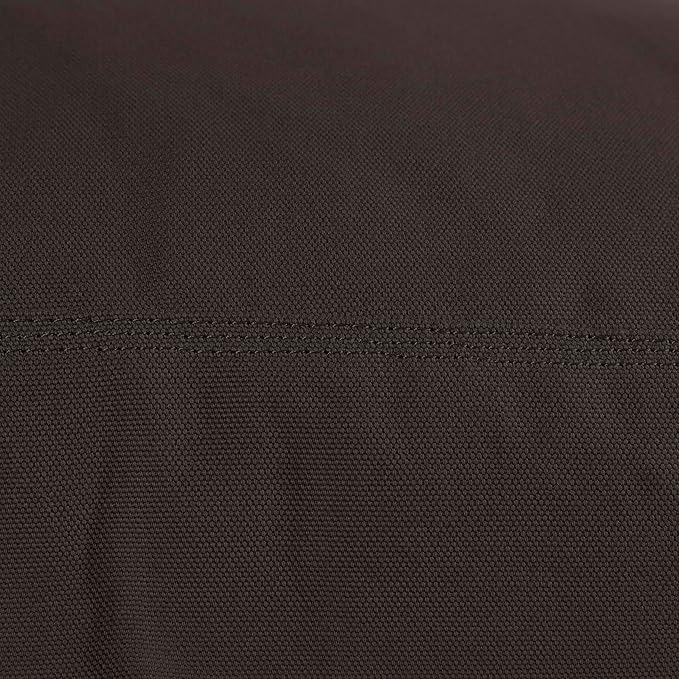 Carhartt Durable Canvas Pet Bed, Water Resistant Firm Duck Dog Bed, Dark Brown, Large