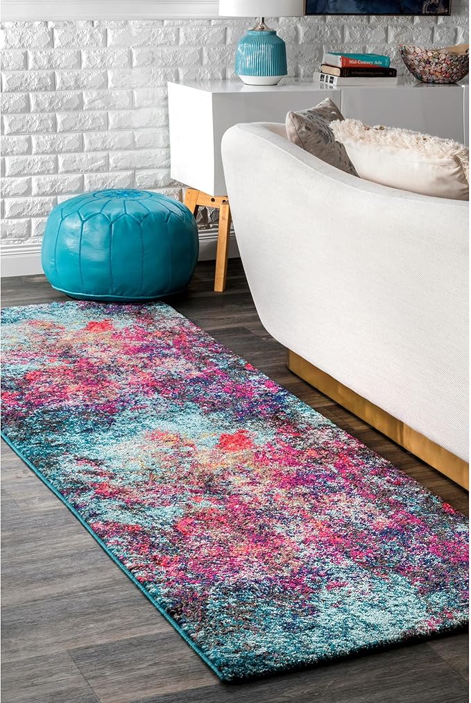 nuLOOM Reva Colorful Abstract Runner Rug, 2' 5" x 8', Multi