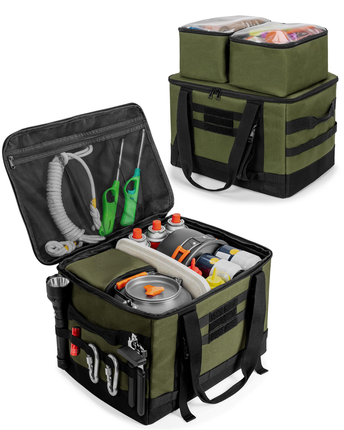 Tactical Camping Storage Bag - 38L Utility Camping Tote - Image 1