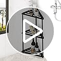 Standing Shower Caddy Corner, 3 Tier Stainless Steel Shower - Image 8