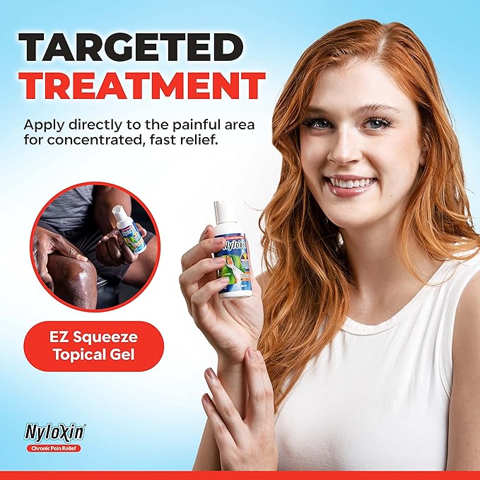 Nyloxin Easy Squeeze Bottle (2oz) & Flavored Oral Spray (1oz)