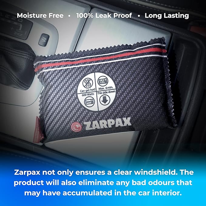 Reusable Car Dehumidifier Bag (8 Pack) Rechargeable Dehumidifier bags for Car, Trucks, and RVs - Prevent Damp & Moisture on Windscreens - Leakproof Moisture Absorber for Car and Home