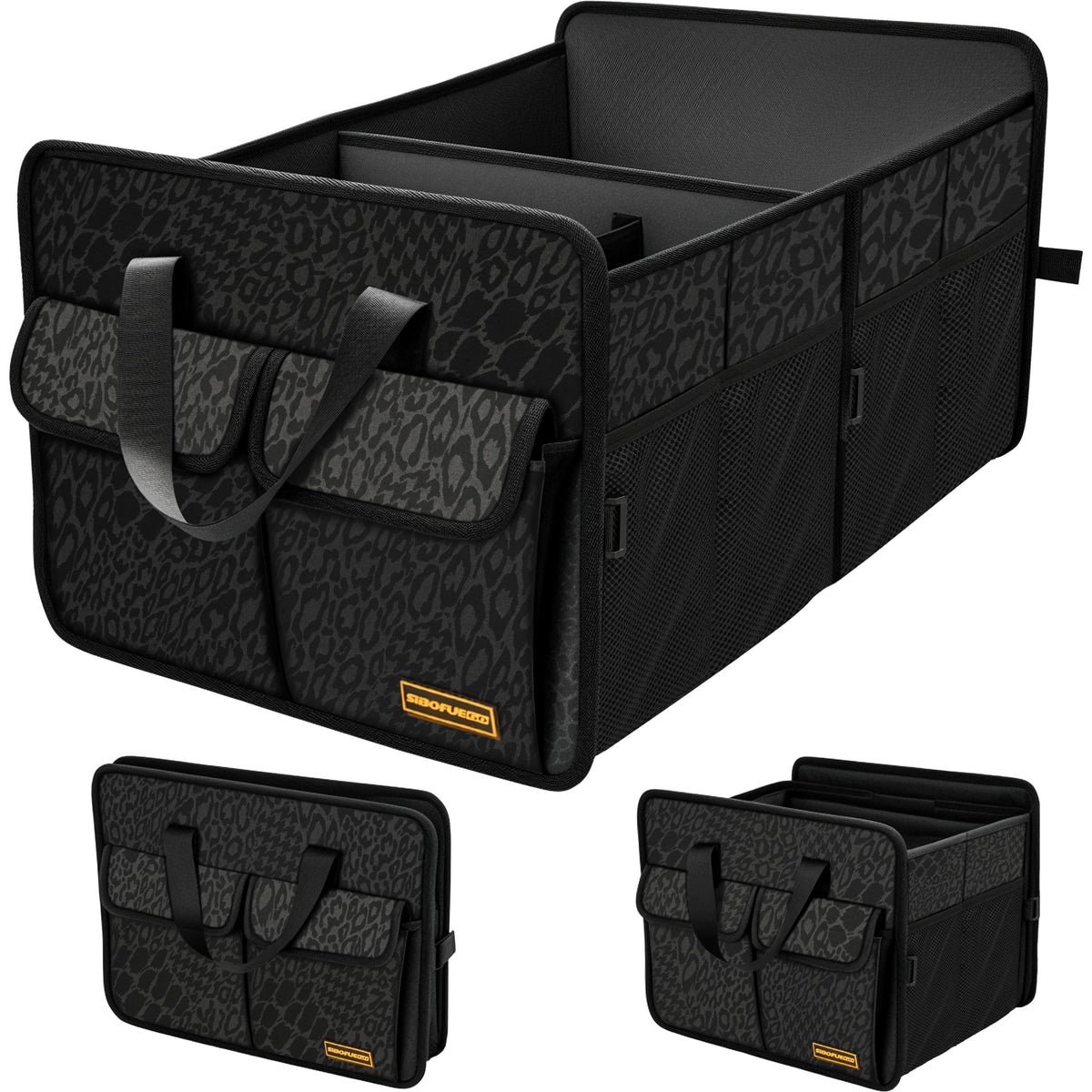 Sturdy Car Trunk Organizer - Firm Inner Panels, Foldable Storage - Image 1