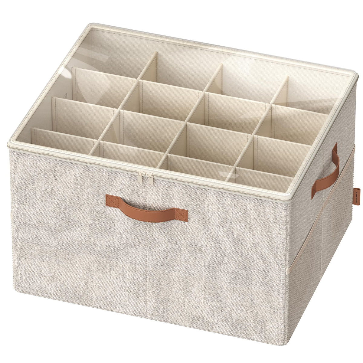 SONGMICS Shoe Organizer for Closet, Fabric Bins, Fit | All Products - Image 1