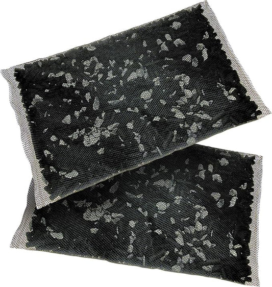 Penn-Plax Cascade Pro-Carb Z Filt-A-Pack, 2 Pack - Mixed Carbon & Zeolite Aquarium Canister Filter Media Bags - Pre-Bagged Nylon Mesh Replacement for Cascade, Freshwater & Saltwater Tanks - 8 Ounce