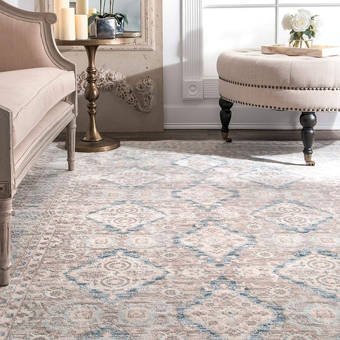 nuLOOM Vintage Sherell Area Rug, 4x6, Taupe
