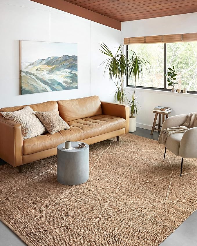 Loloi Bodhi Collection BOD-05 Natural/Natural 2'-3" x 3'-9" Accent Rug