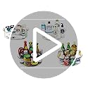 4 Pack Lazy Susan 11.5" Inch Turntable Organizer Org - Image 8