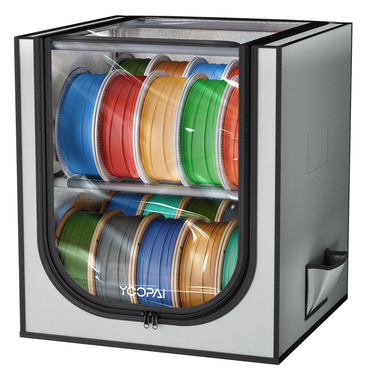 YOOPAI 3D Printer Filament Storage Box – 2 Tier Fila | All Products - Image 2