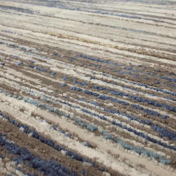 Mohawk Home Nexus Modern Contemporary Abstract Gray 3' 11" x 6' Area Rug Perfect for Living Room, Dining Room, Office