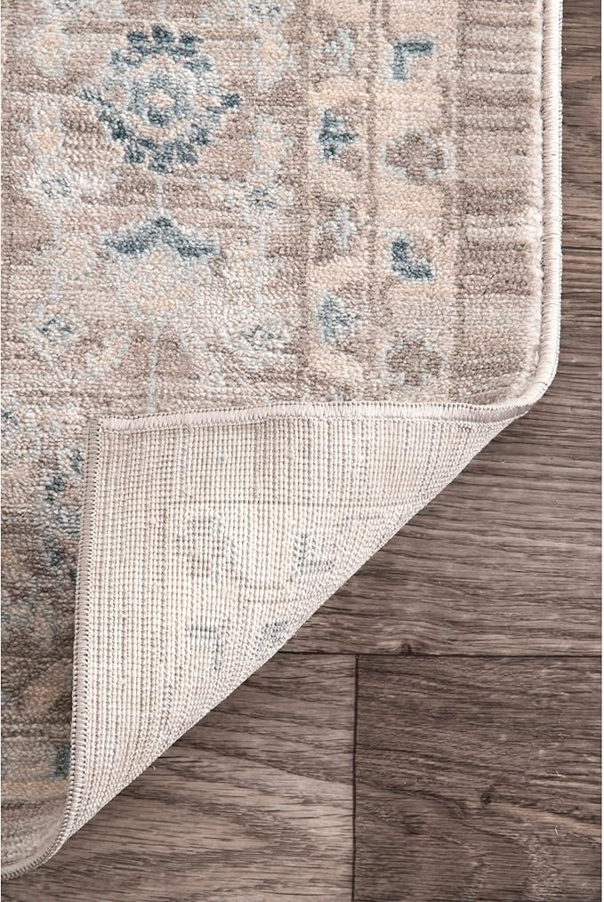 nuLOOM Vintage Sherell Accent Rug, 3x5, Taupe