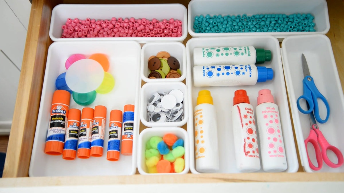 Masirs Interlocking Drawer Organizer Bins - Image 8