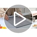 Seropy Roll Up Dish Drying Rack, Over the Sink Dish Drying Rack - Image 8