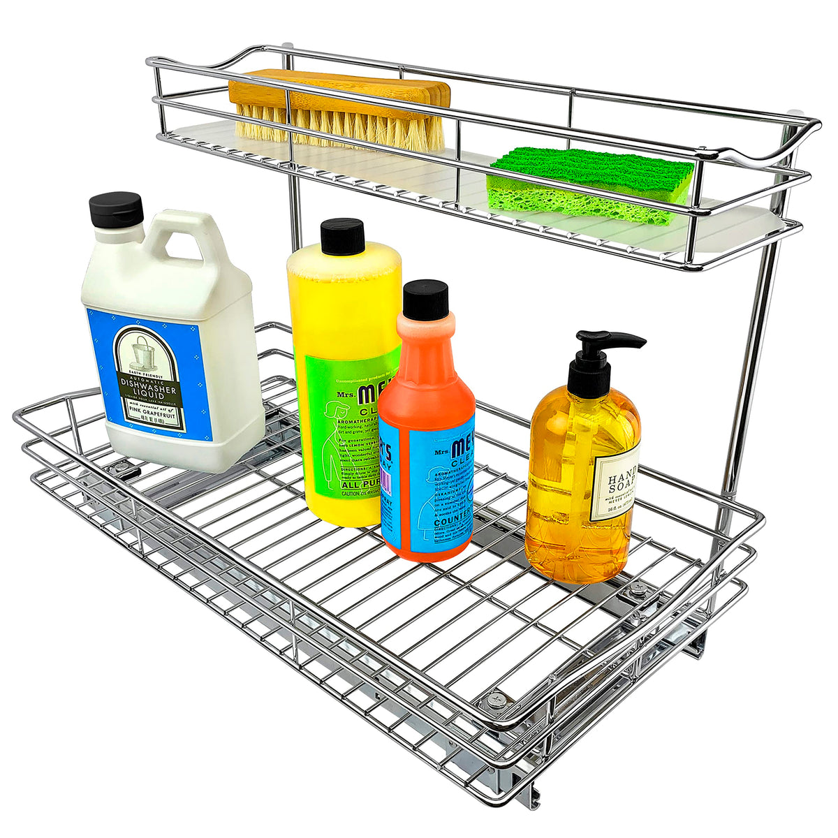 LYNK PROFESSIONAL® Pull Out Under Sink Kitchen Cabinet Organizer - Image 1