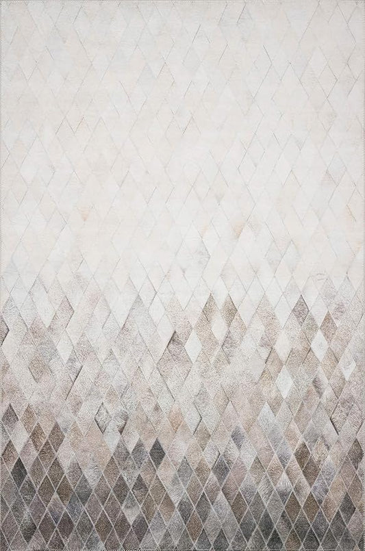 Loloi Maddox Collection MAD-04 Sand/Taupe 2'-6" x 7'-6" Runner Rug