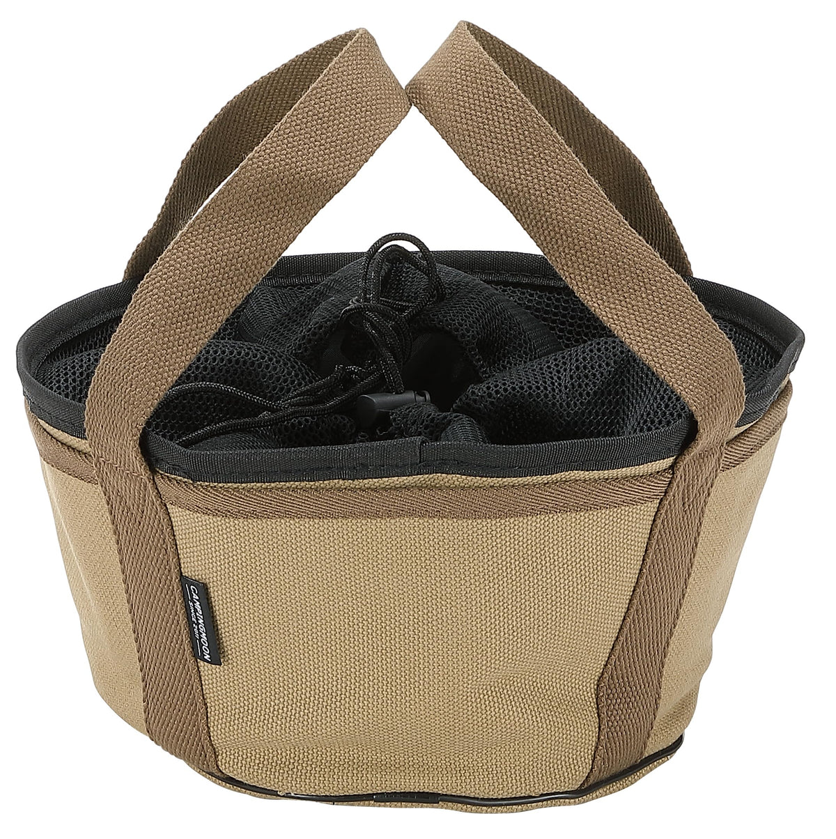 CAMPINGMOON Dutch Oven Bag 24oz Canvas Cast Iron Carry Case - Image 1