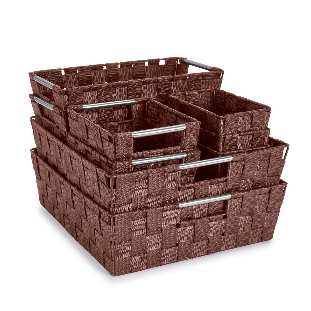 Sorbus Baskets for Organizing, Woven Storage Set (Set of 9 - Image 1