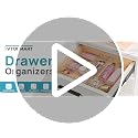 Vtopmart 72 PCS Clear Plastic Drawer Organizers Set, 4-Size - Image 8