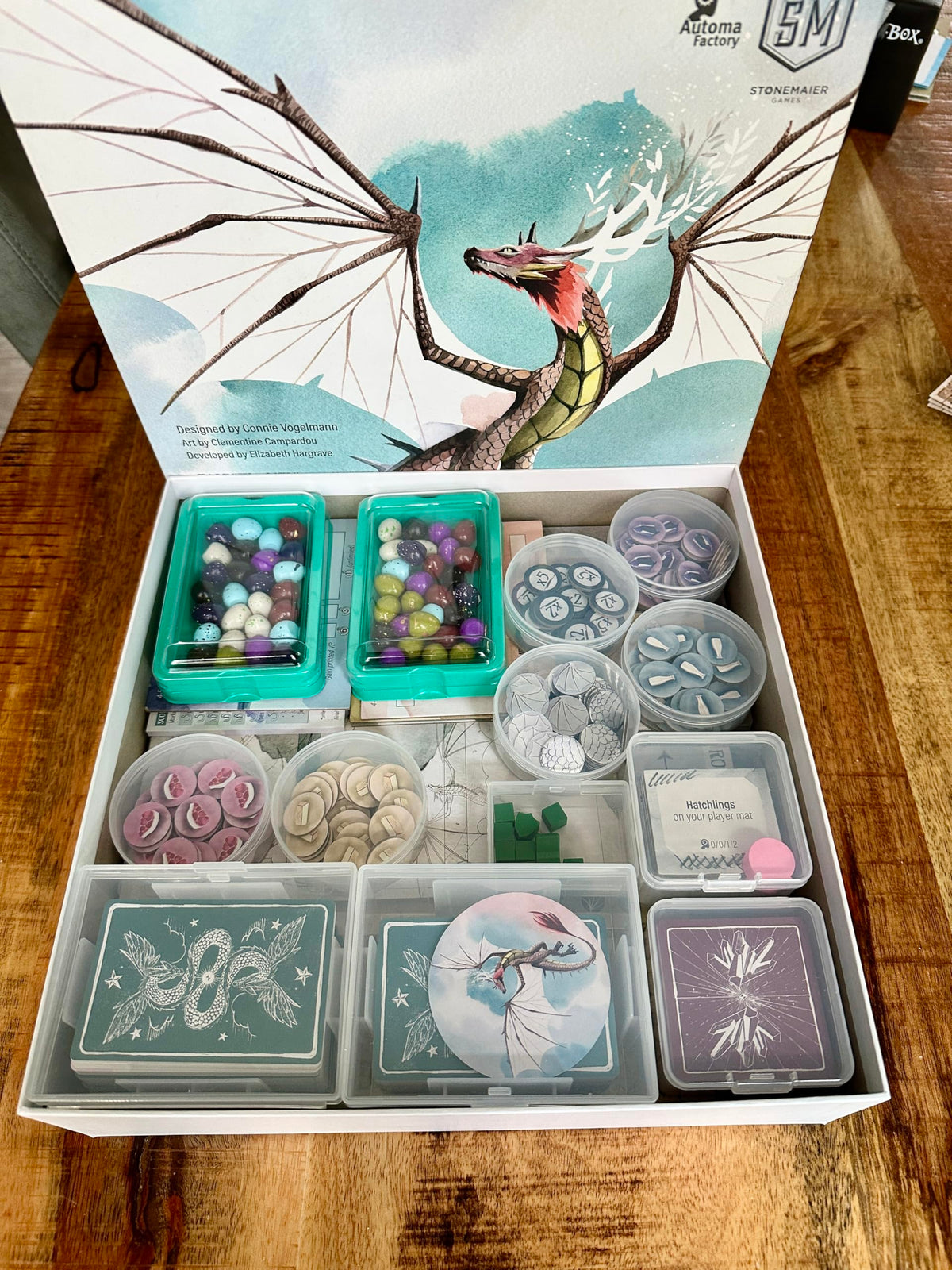 PRODUCT80 BitsBins Organizer for WYRMSPAN Organizes Cards - Image 1