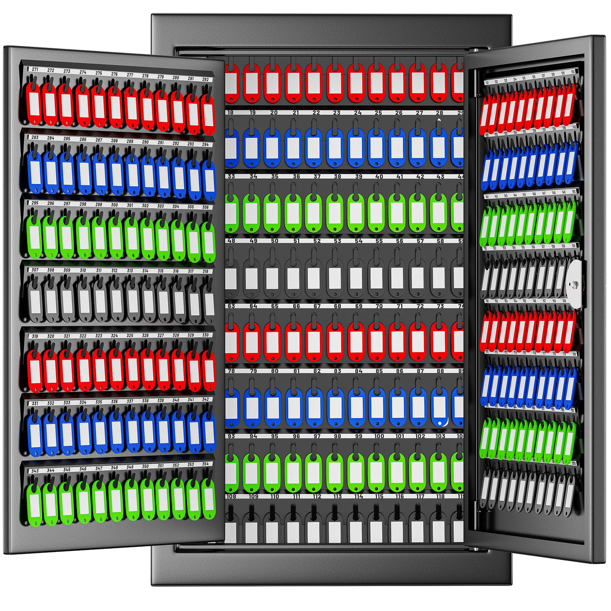 354 Position Key Lock Box Wall Mount, Key Storage | Home Organization - Image 1