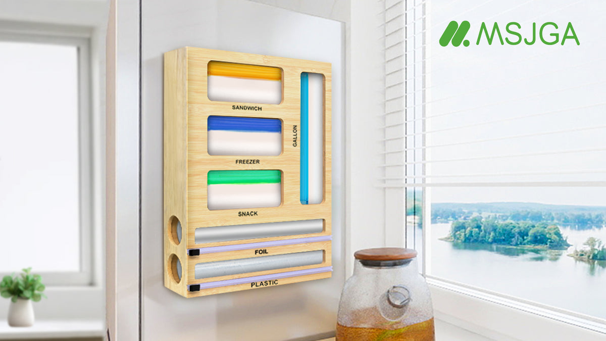 MSJGA Magnetic Food Bag Storage Organizer for Drawer | All Products - Image 8
