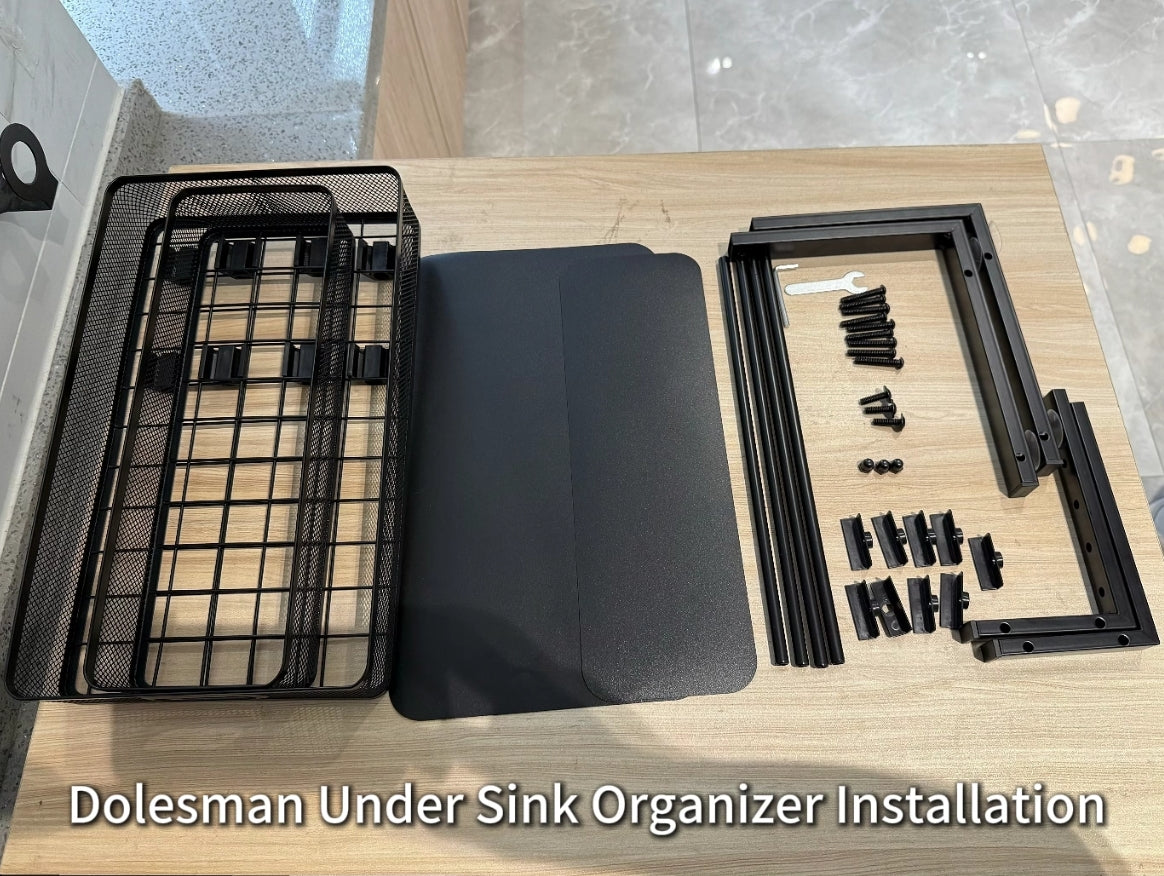 Under Sink Organizer 2 Pack, High Adjustable 2 Tier | Under Sink Stora - Image 8