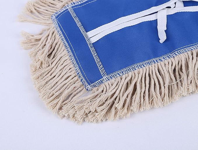36 Industrial Strength Washable Cotton Microfiber Dust Flat Mop Head Refills Pack of 2 for Hardwood Tile Hardwood & Stone Floors