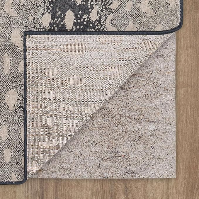 Mohawk Home Antelope Animal Print Gray 2' 1" x 5' Area Rug Perfect for Kitchen, Living Room, Dining Room