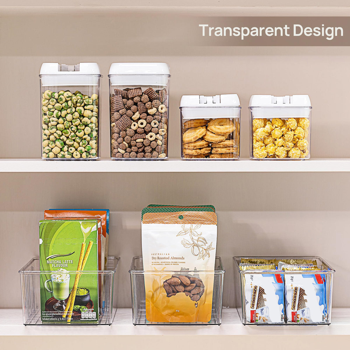 YouCopia ShelfBin Packet Organizer, 4-Tier Stairstep | All Products - Image 132