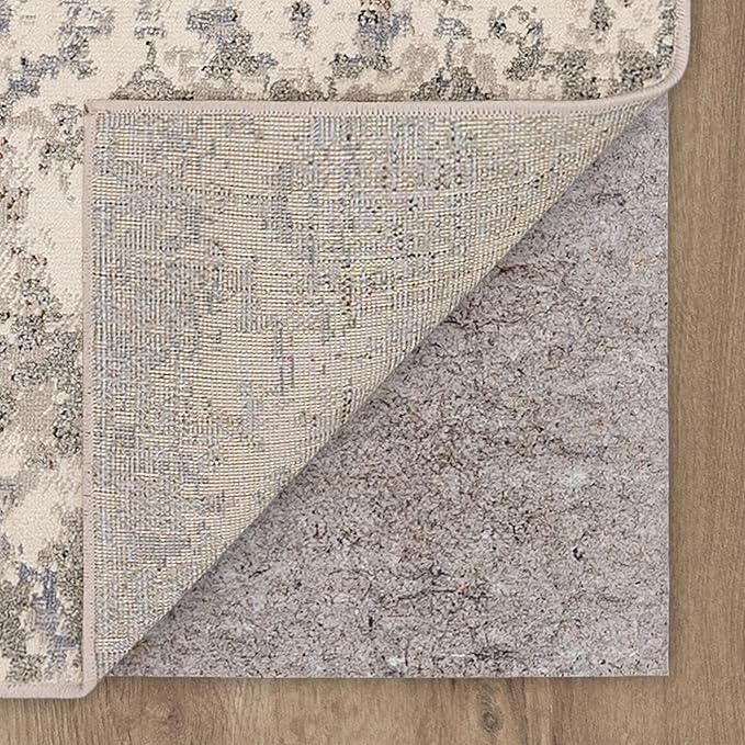 Mohawk Home Helena Abstract Ikat Beige 2' 1" x 5' Area Rug Perfect for Kitchen, Living Room, Dining Room