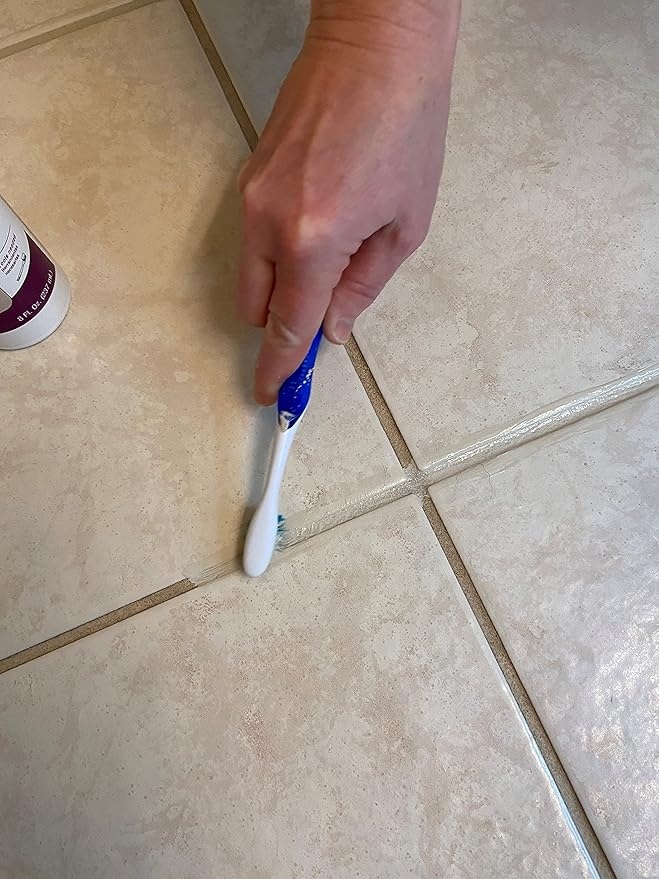 TEC Grout Colorant - Refresh and Seal or Change Grout Joint Color | A Faster and Easier Alternative to Regrouting Tile | 8 oz. Application Covers up to 350 sq. ft. - Jet Black