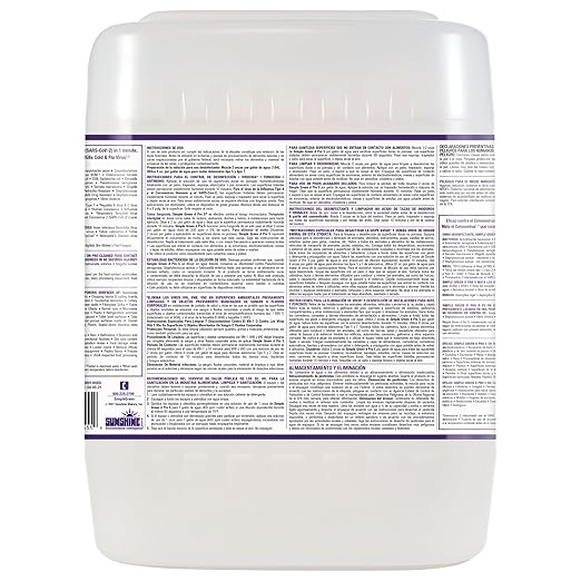 Simple Green 30505 d Pro 5 One-Step Disinfectant, 5 Gallon Pail