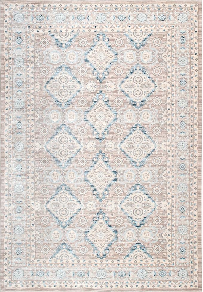 nuLOOM Vintage Sherell Accent Rug, 3x5, Taupe