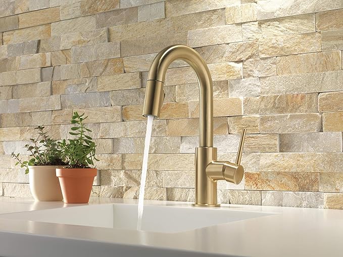 Trinsic Single Handle Pull-Down Bar/Prep Faucet