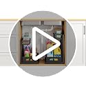 Under Sink Organizer, 2-Pack L-Shaped Metal Pull-Out Drawers - Image 8