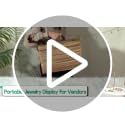 Earring Display for Selling, Portable Wood Jewelry D | All Products - Image 8