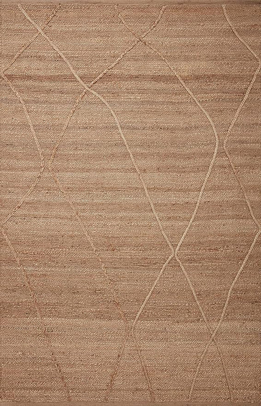 Loloi Bodhi Collection BOD-05 Natural/Natural 2'-6" x 7'-6" Runner Rug