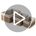 Wicker Storage Baskets Set of 3, Bathroom & Shelf Bins - Image 8