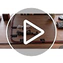 100 Pcs Cable Management Under Desk, Hook and Loop Cable Straps - Image 8