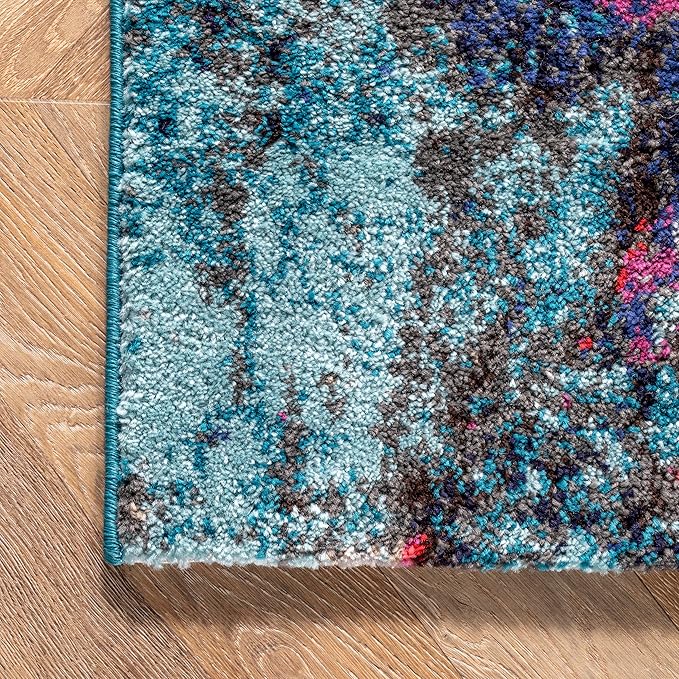 nuLOOM Reva Colorful Abstract Runner Rug, 2' 5" x 8', Multi