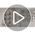 3 Openings Large Clothes Storage Bins with Metal Frame - Image 8