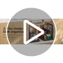 Bamboo Under Sink Organizer and Storage, 2 Tier Pull | All Products - Image 8