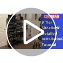 CSXGBAB 9-Tier Shoe Rack Organizer, Tall Garage Shoe | All Products - Image 8